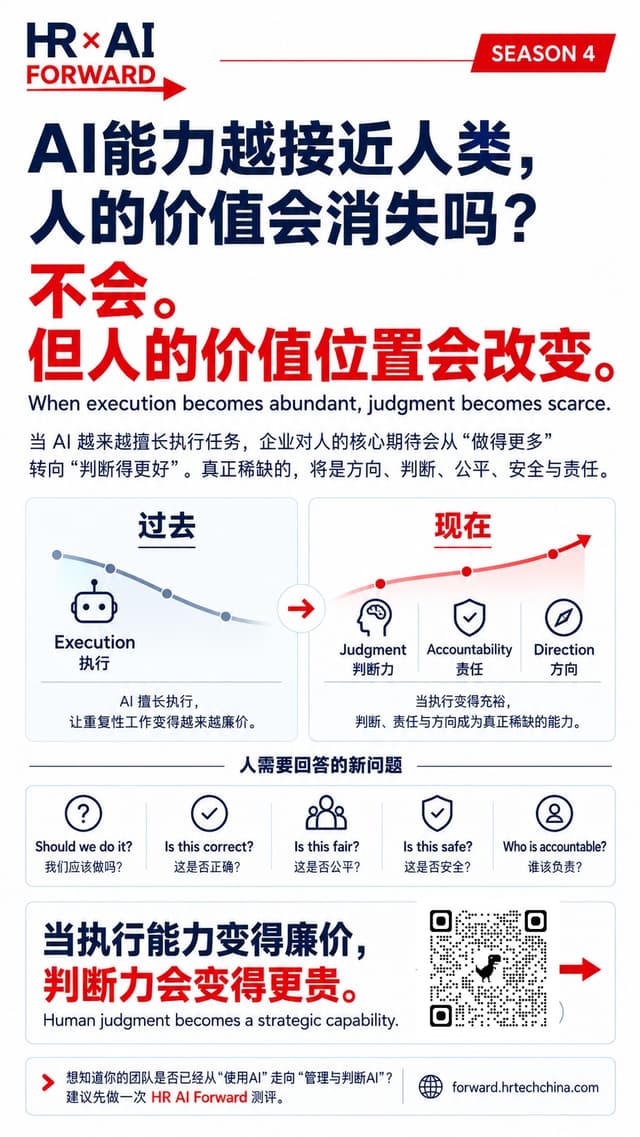 AI越能执行，人的价值越需要重新定义