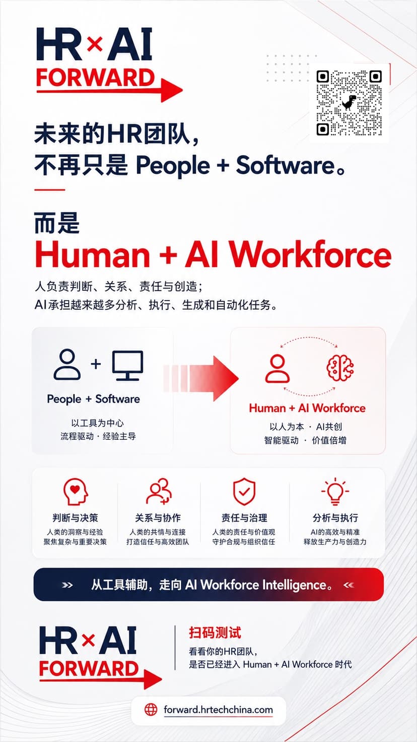 未来的HR团队,不再只是 People + Software