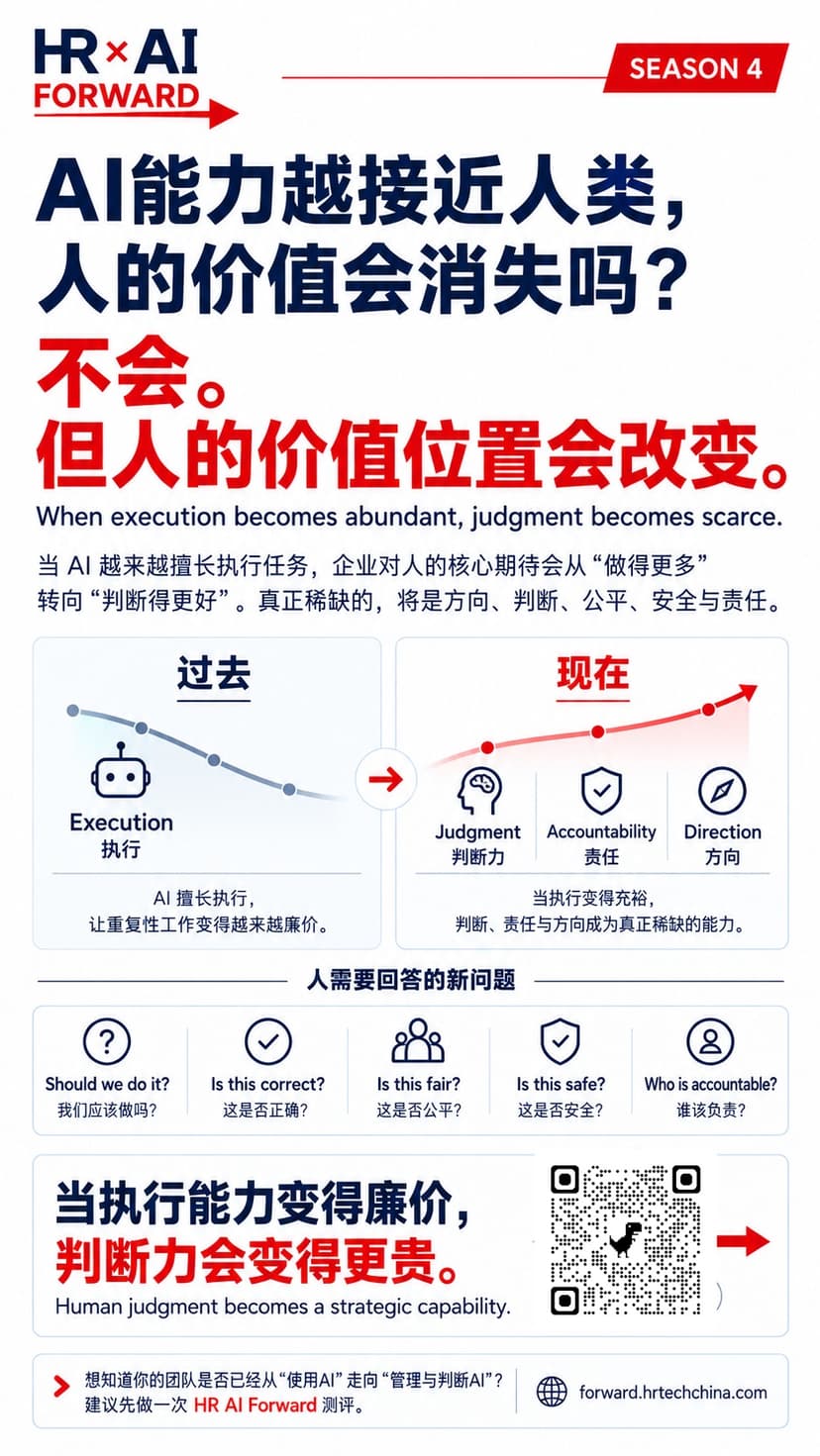 AI越能执行,人的价值越需要重新定义